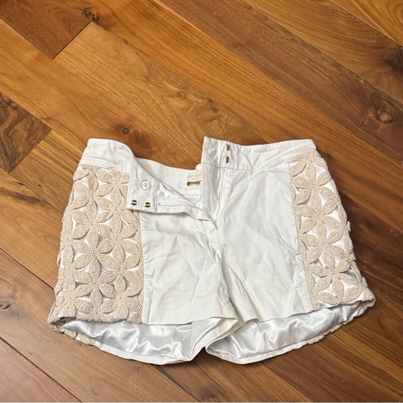 Ramy Brook Erica Crochet Panel Shorts - Picture 8 of 10